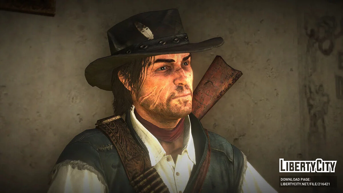 Джон Марстон з епілогу RDR2 / Red Dead Redemption