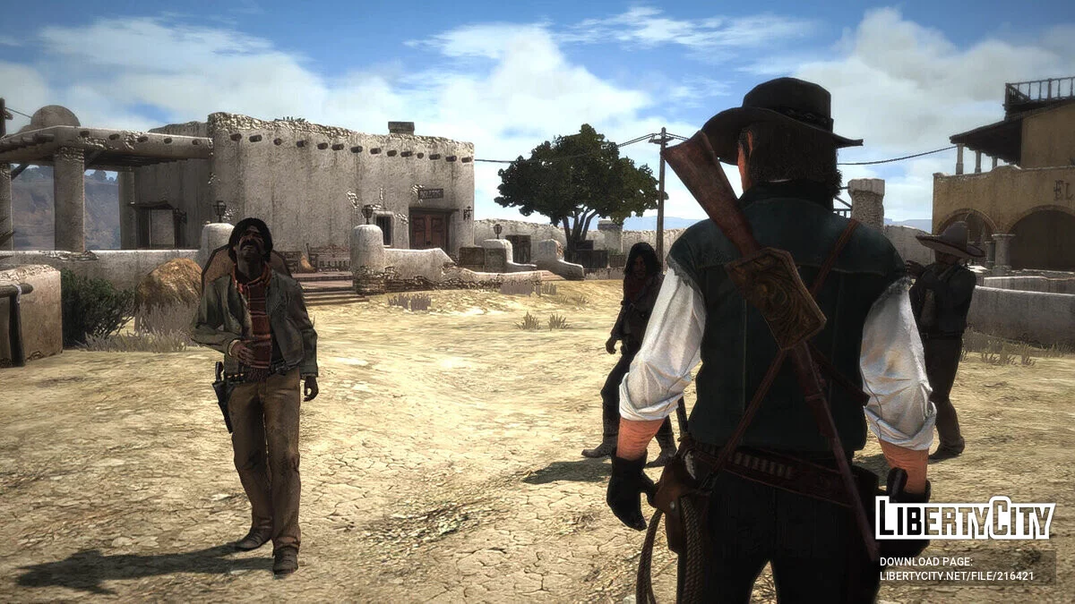 Джон Марстон з епілогу RDR2 / Red Dead Redemption
