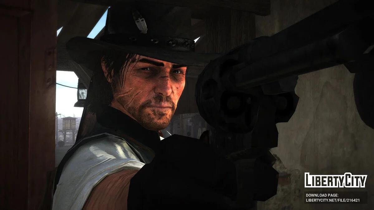 Джон Марстон з епілогу RDR2 / Red Dead Redemption