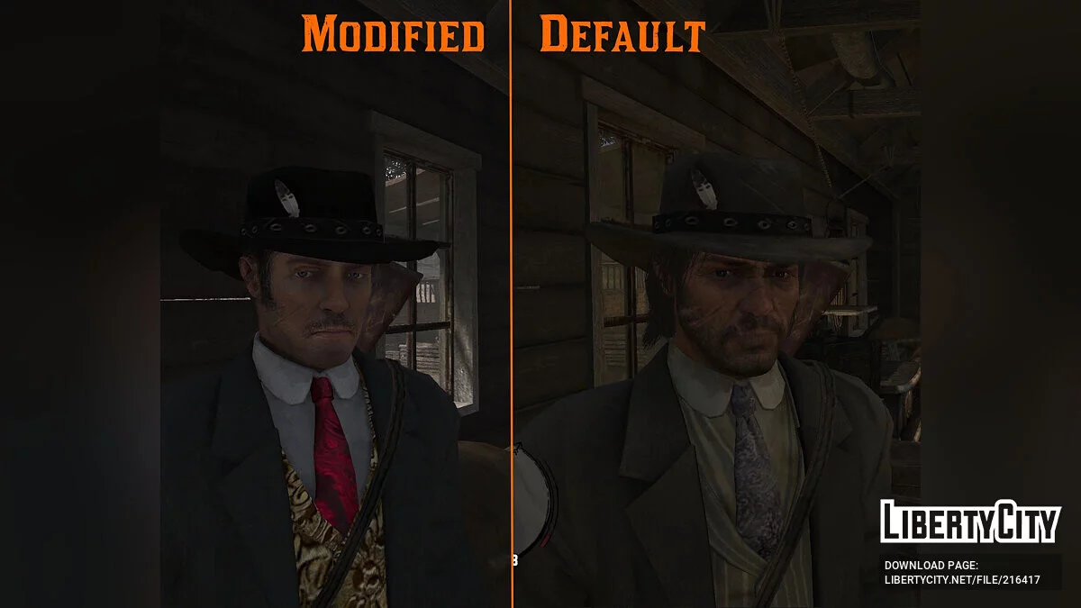 Змінена зовнішність Джона / Red Dead Redemption