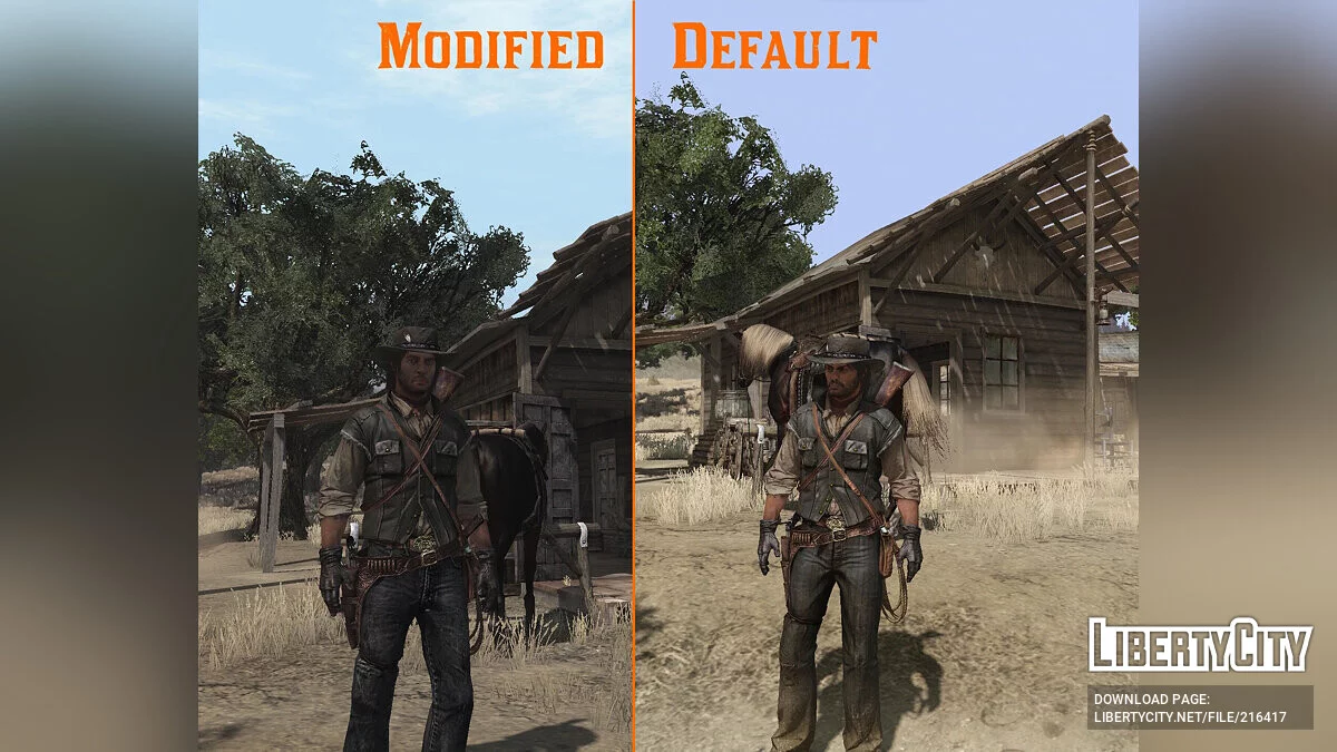 Змінена зовнішність Джона / Red Dead Redemption