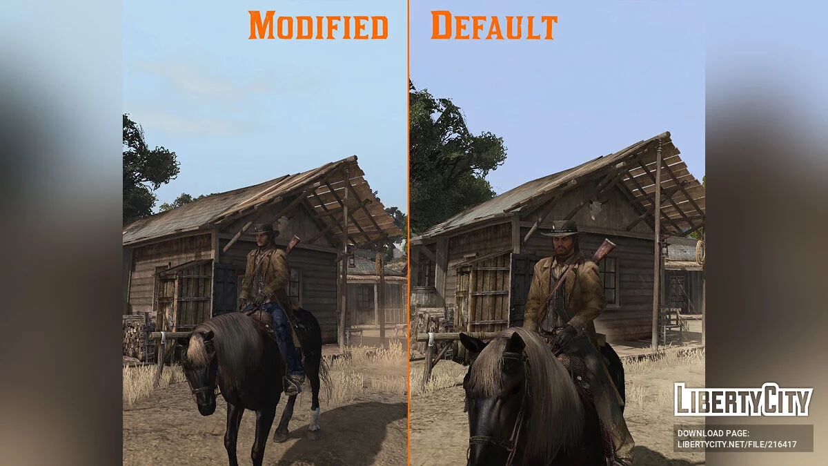 Змінена зовнішність Джона / Red Dead Redemption