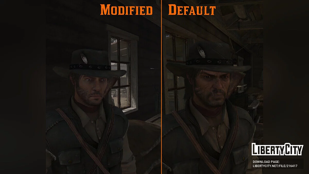 Змінена зовнішність Джона / Red Dead Redemption