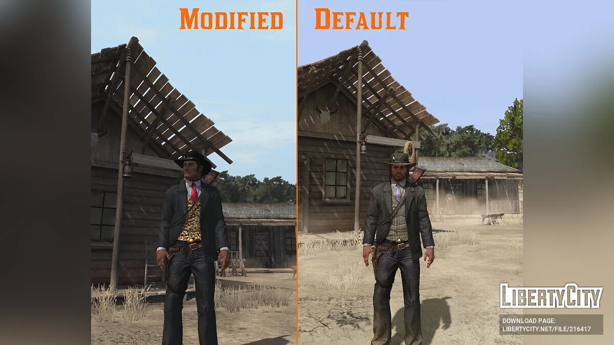 Змінена зовнішність Джона / Red Dead Redemption