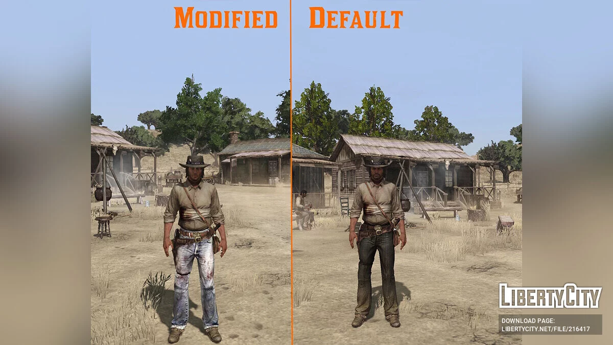 Змінена зовнішність Джона / Red Dead Redemption