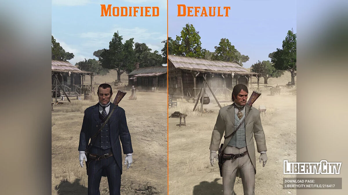 Змінена зовнішність Джона / Red Dead Redemption