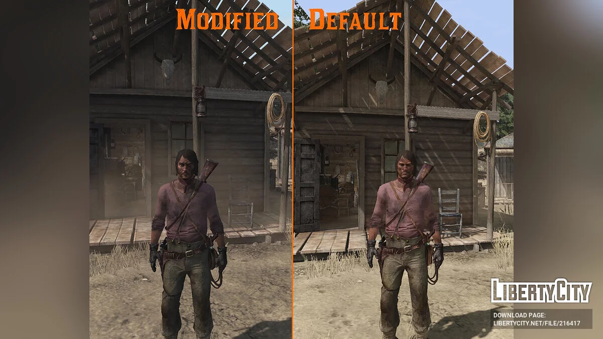 Змінена зовнішність Джона / Red Dead Redemption