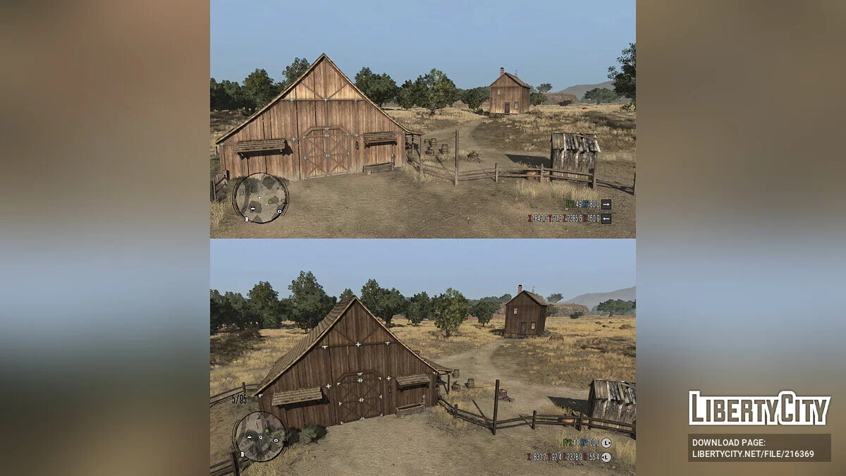 Яскраві текстури міст / Red Dead Redemption