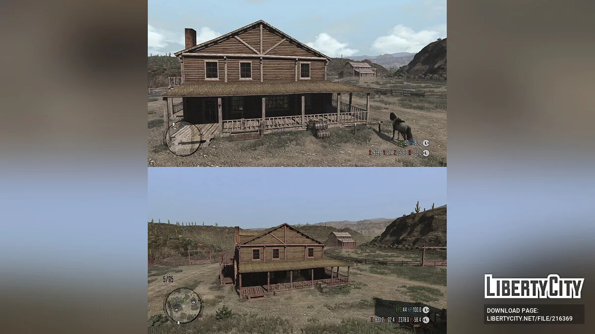 Яскраві текстури міст / Red Dead Redemption
