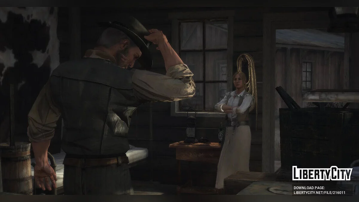 Pelo corto para John Marston / Red Dead Redemption