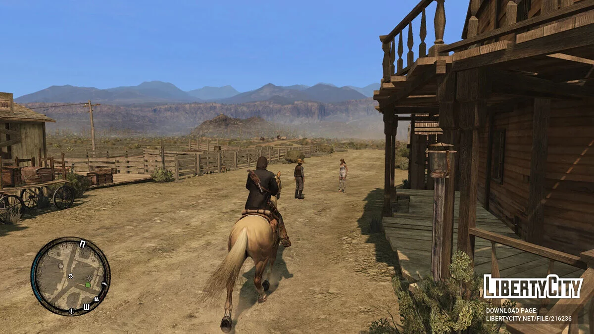 Mini-mapa al estilo GTA 4 TLAD / Red Dead Redemption