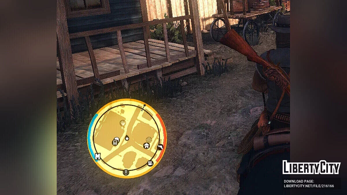 Mini-carte de style RDR2 / Red Dead Redemption