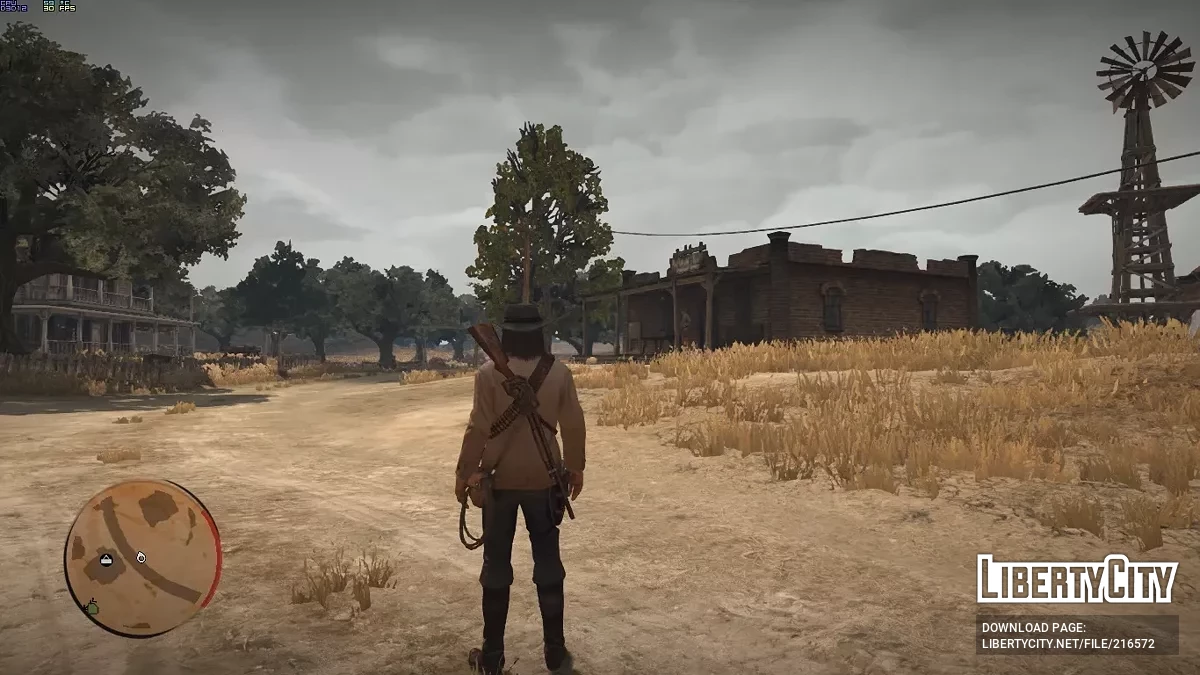 Мінімалістична міні-карта / Red Dead Redemption