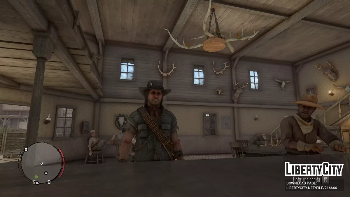 The Walton Gang Outfit with John Marston's Hat / Red Dead Redemption