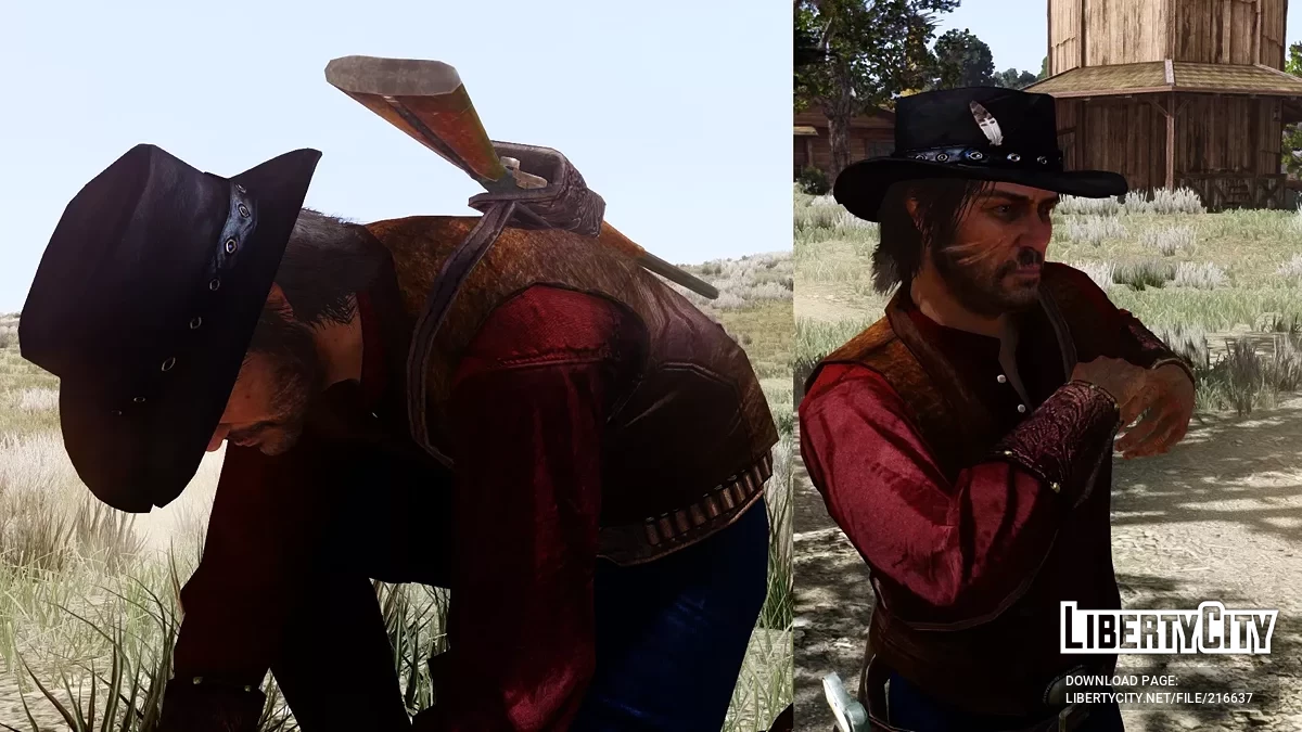 Нові кольори для одягу Джона / Red Dead Redemption