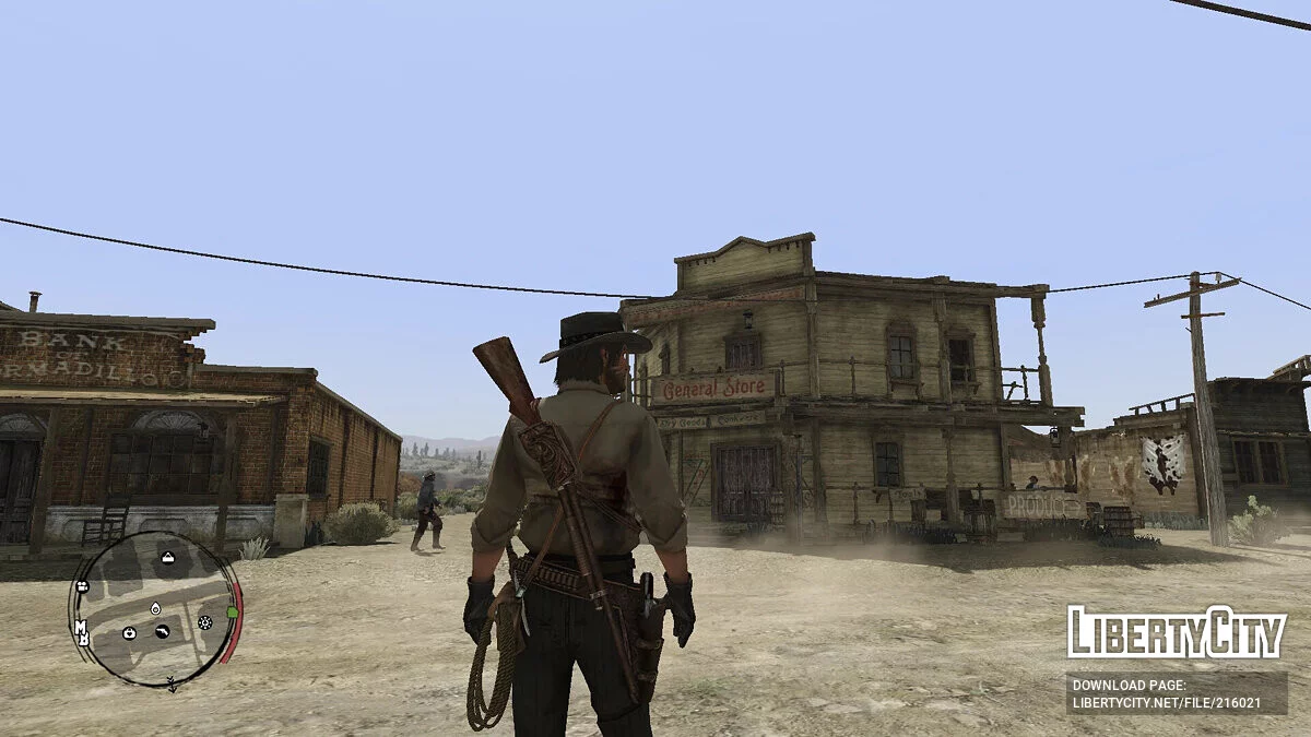 John Marston herido en lugar de la versión estándar / Red Dead Redemption