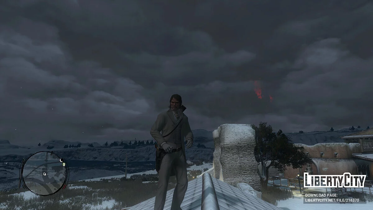 Terreno nevado y no nevado / Red Dead Redemption