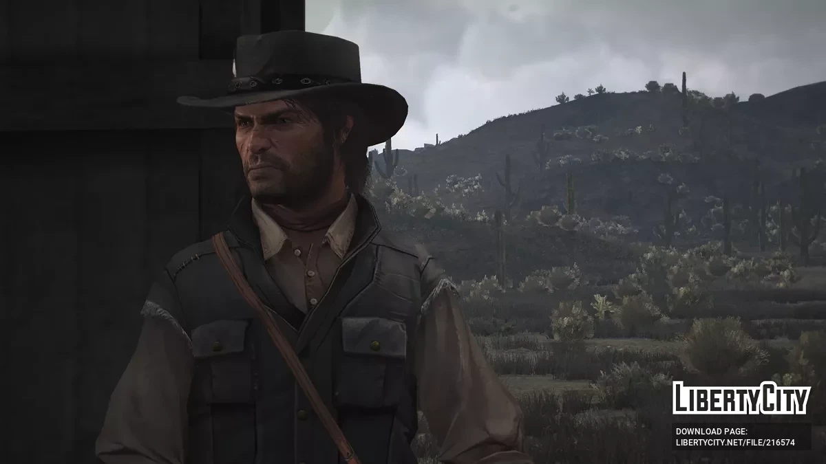 Покращення текстур Джона Марстона в 4 рази / Red Dead Redemption