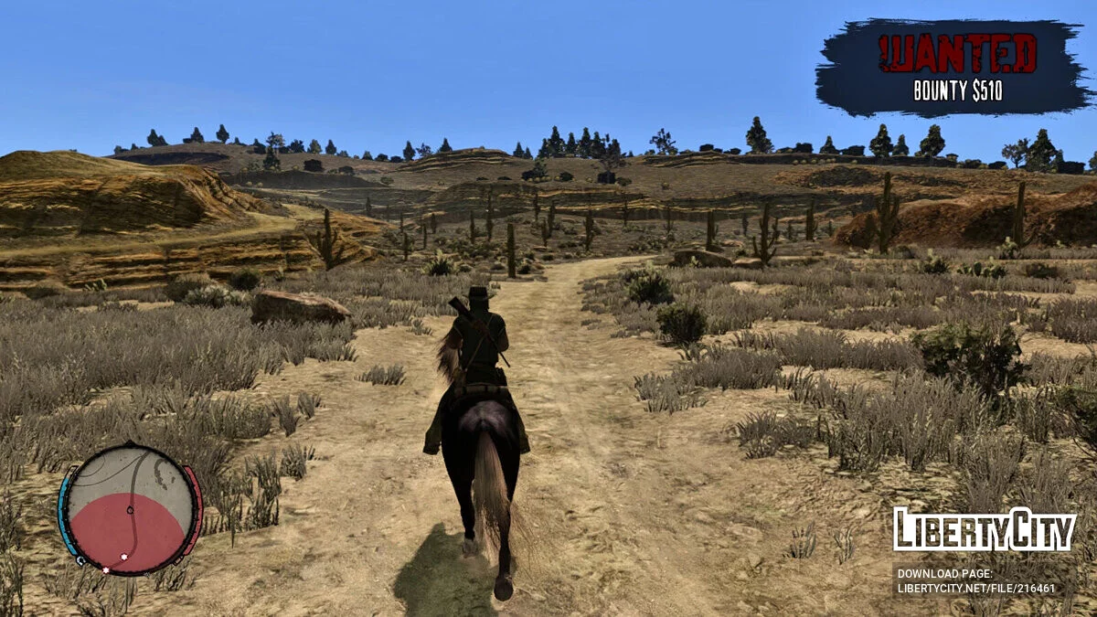 Peta Mini yang Ditingkatkan / Red Dead Redemption