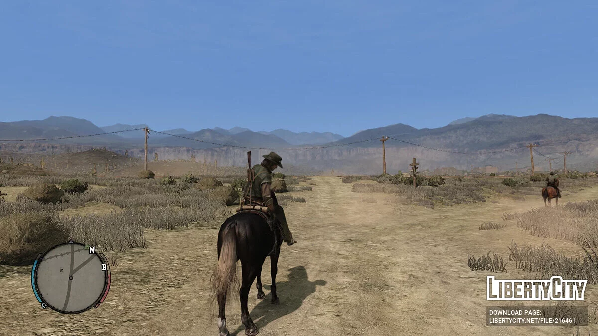 Peta Mini yang Ditingkatkan / Red Dead Redemption