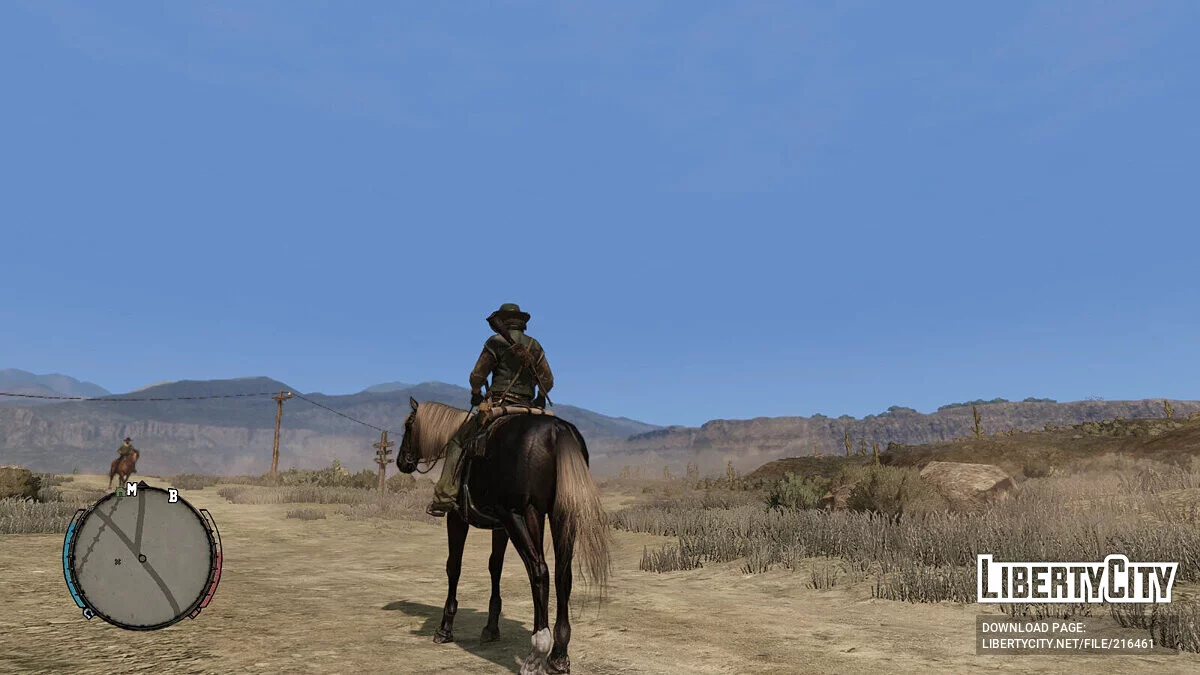 Peta Mini yang Ditingkatkan / Red Dead Redemption