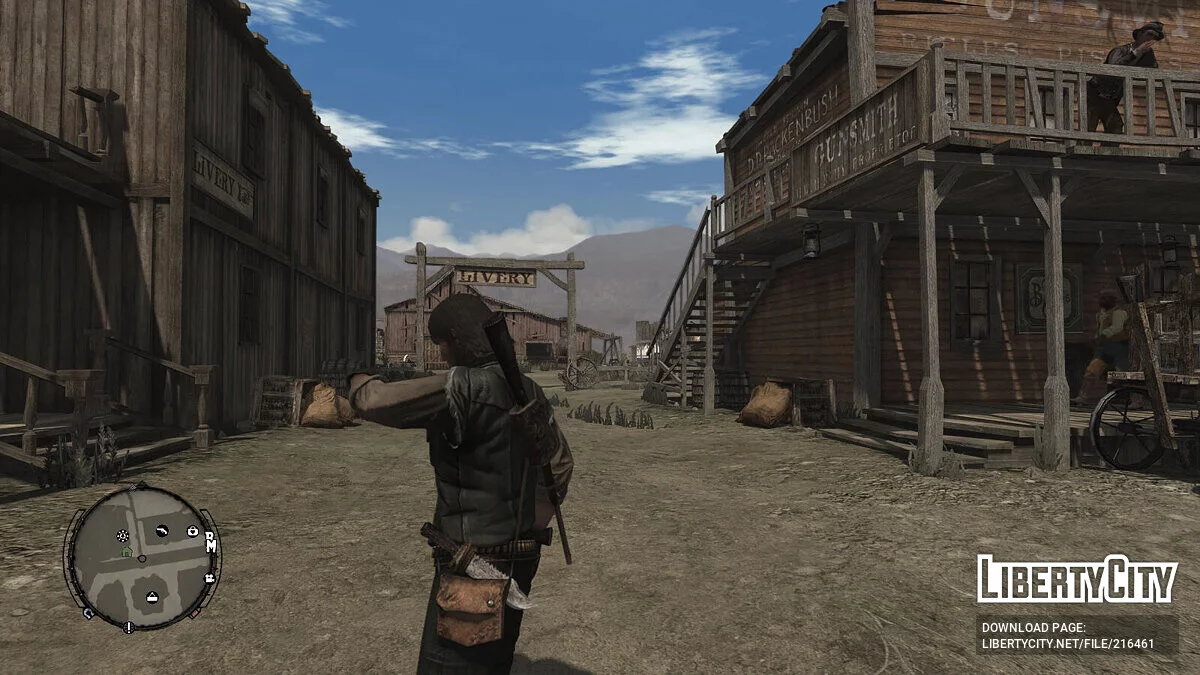 Peta Mini yang Ditingkatkan / Red Dead Redemption