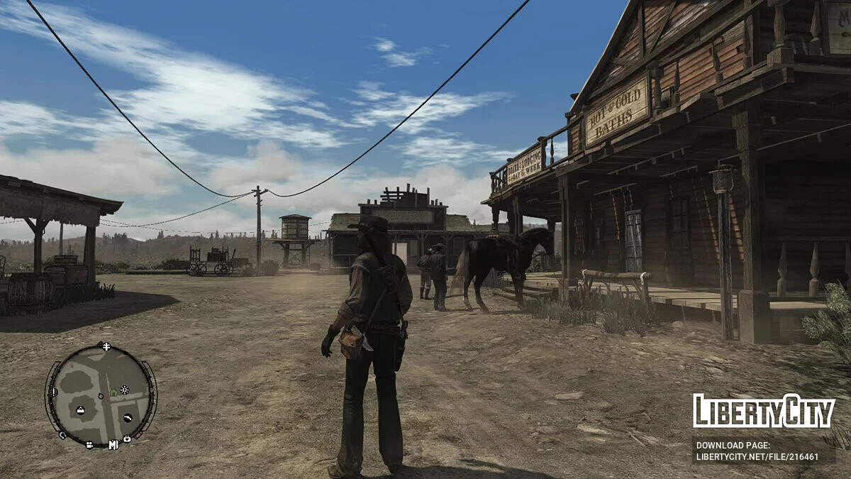 Peta Mini yang Ditingkatkan / Red Dead Redemption