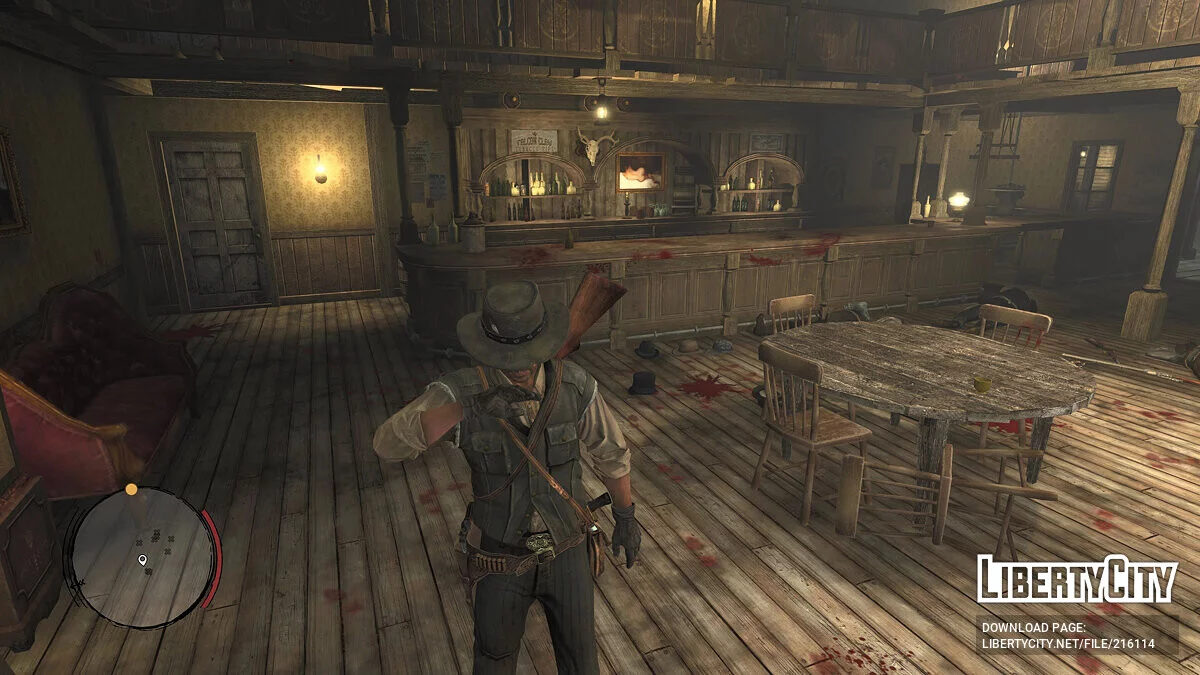 Textures de sang améliorées / Red Dead Redemption