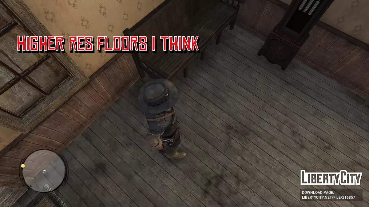 Improved textures for many details / Red Dead Redemption