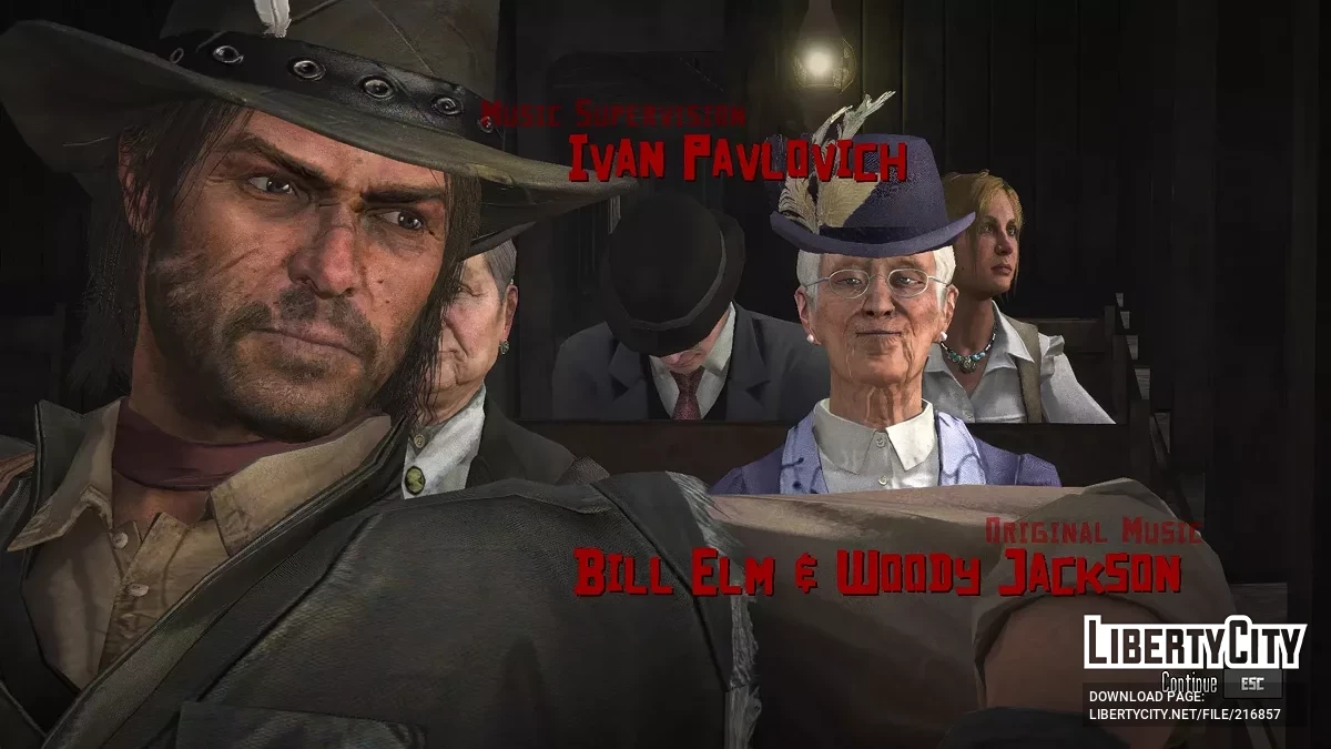 Improved textures for many details / Red Dead Redemption