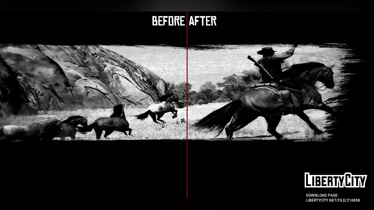 Improved loading screens / Red Dead Redemption