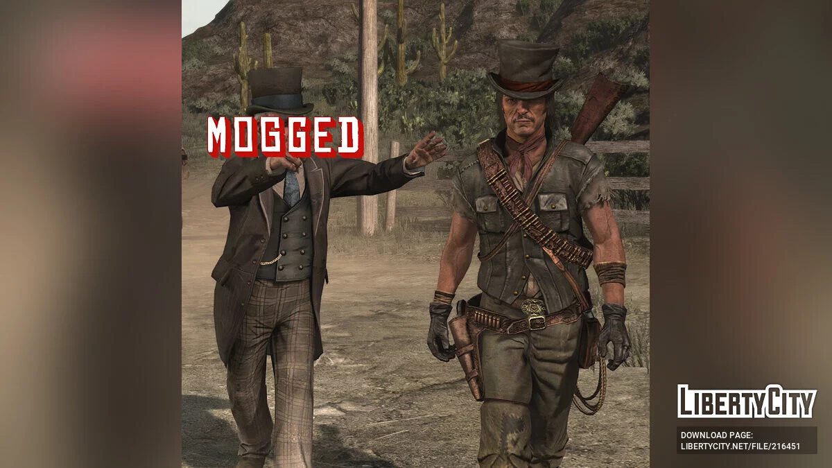 Magnifiques moustaches de John Marston / Red Dead Redemption
