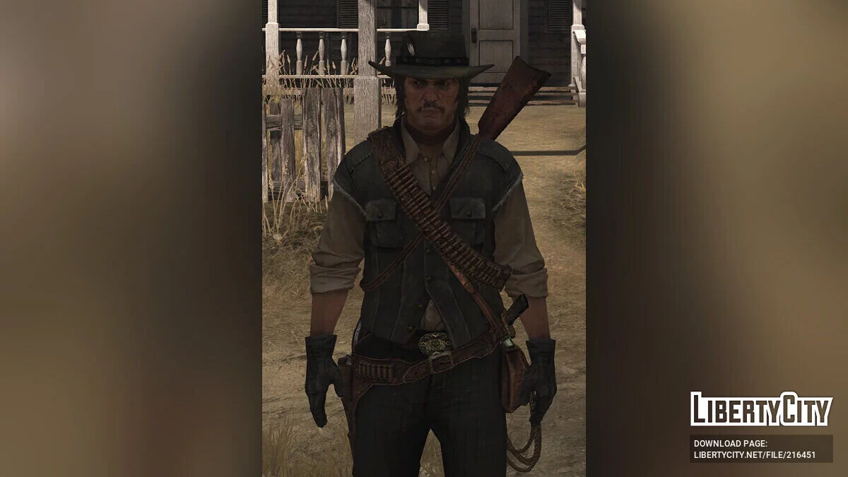 Magnifiques moustaches de John Marston / Red Dead Redemption
