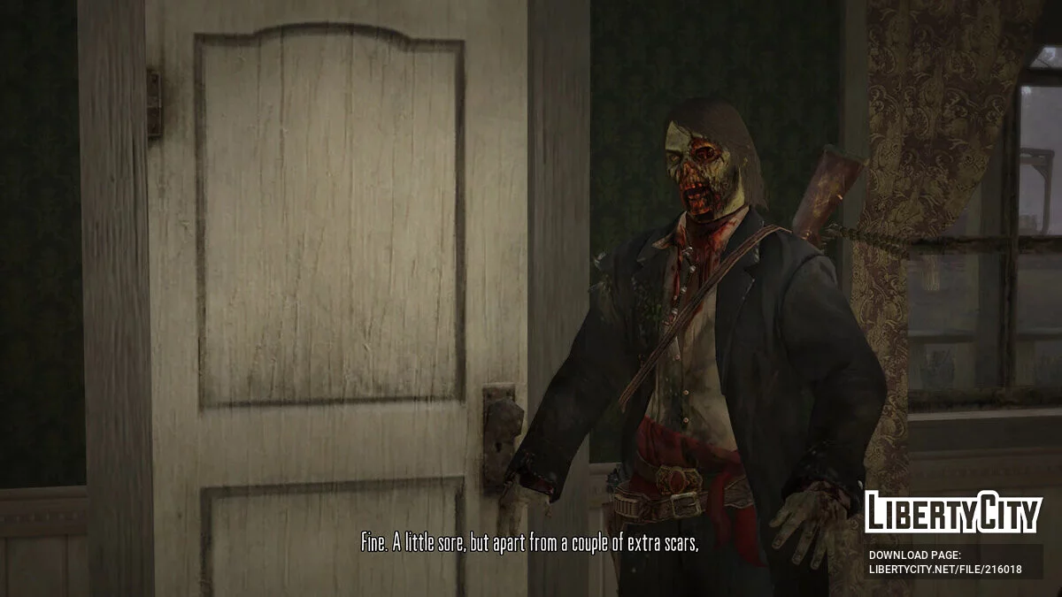 Zombi John (reemplazo de atuendo estándar) / Red Dead Redemption