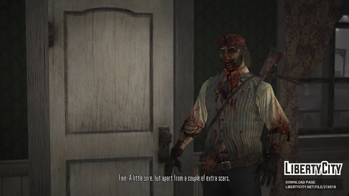 Zombi John (reemplazo de atuendo estándar) / Red Dead Redemption