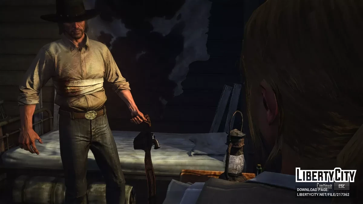 Капелюх із костюма смертельного убивці для інших костюмів / Red Dead Redemption