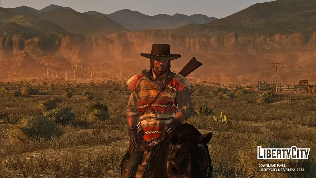Капелюх із костюма смертельного убивці для інших костюмів / Red Dead Redemption