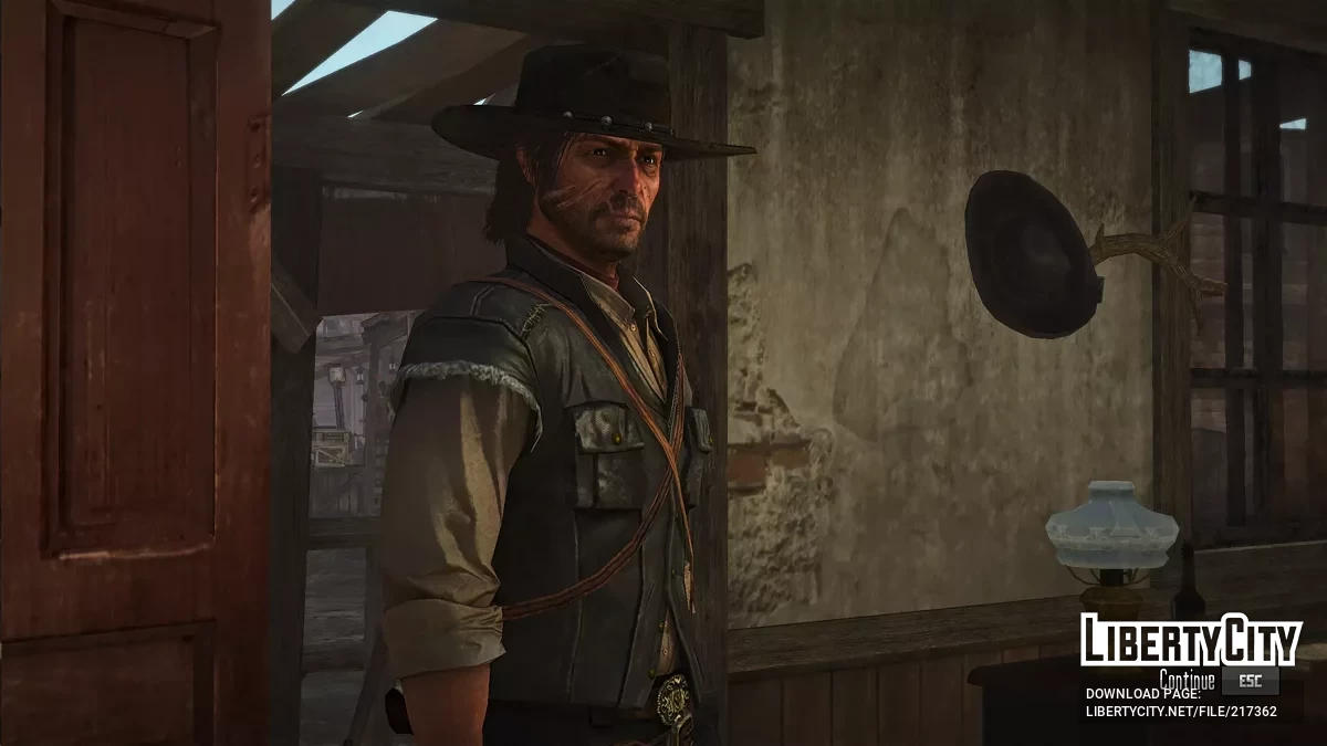 Капелюх із костюма смертельного убивці для інших костюмів / Red Dead Redemption