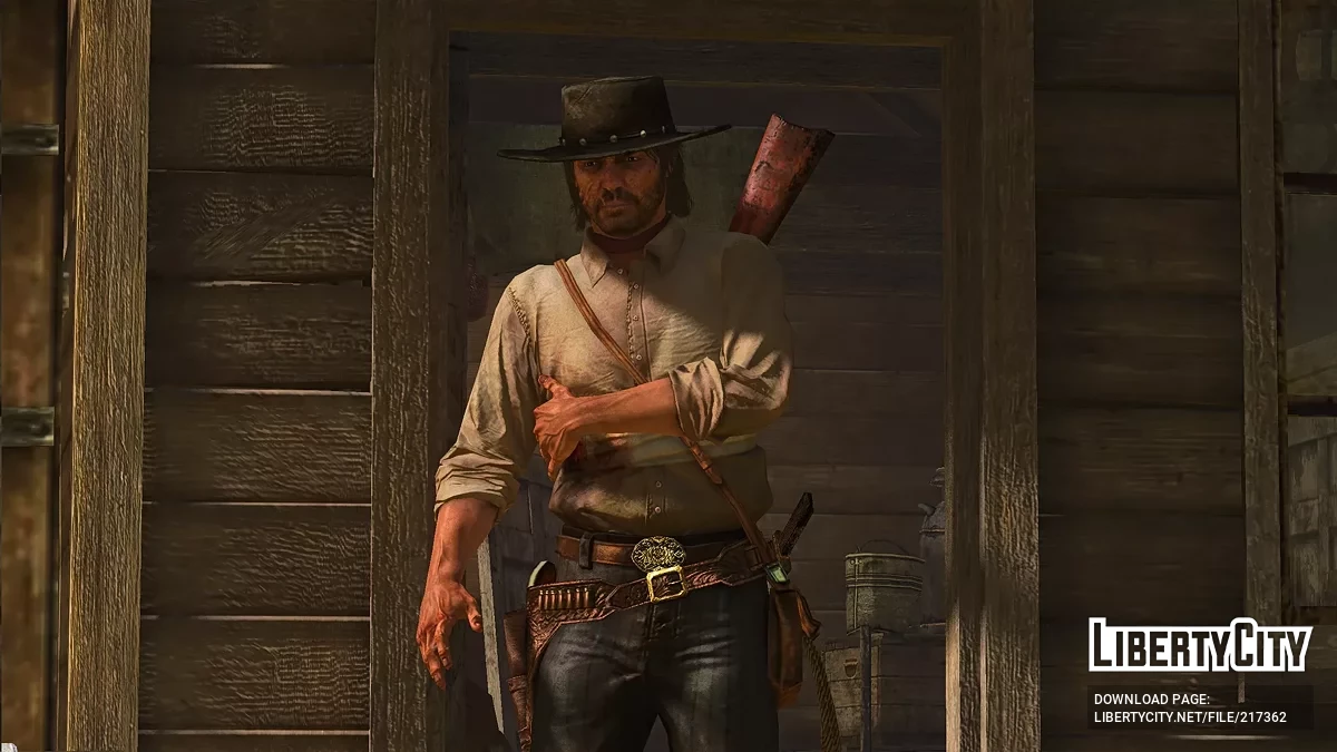 Капелюх із костюма смертельного убивці для інших костюмів / Red Dead Redemption