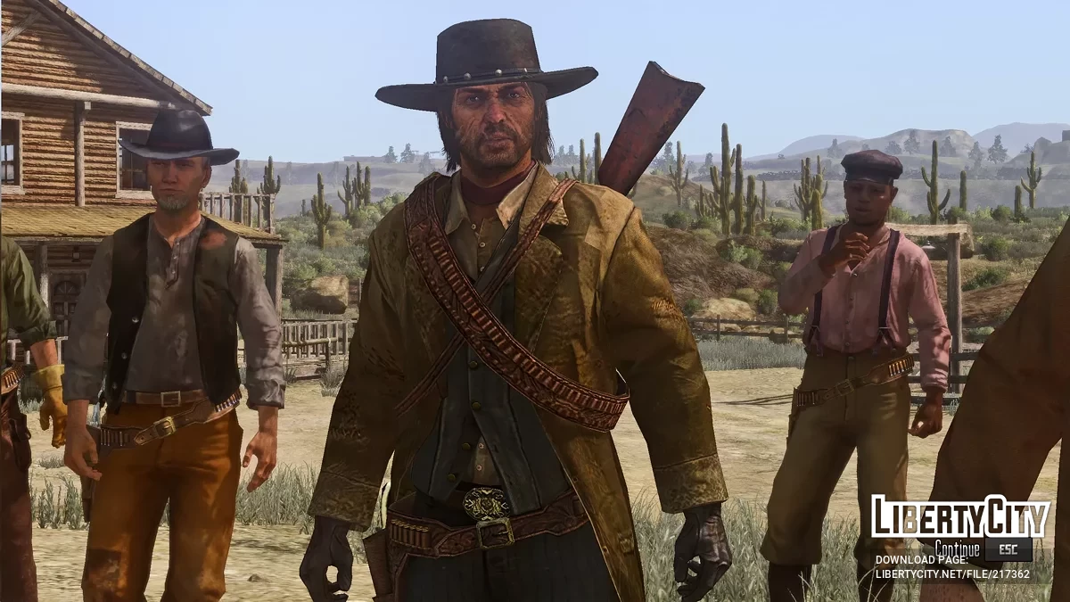 Капелюх із костюма смертельного убивці для інших костюмів / Red Dead Redemption