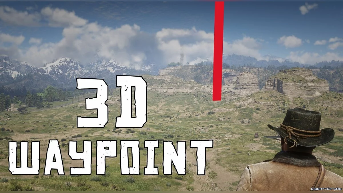 Marqueur 3D / Red Dead Redemption 2