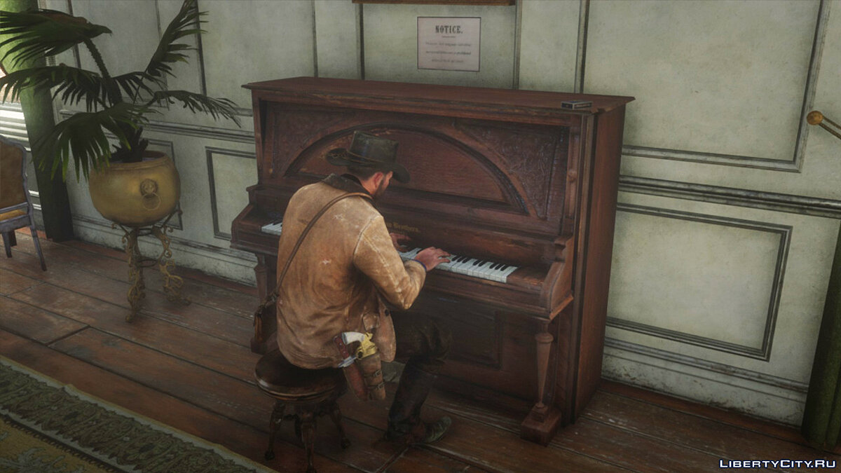 Play the piano for Red Dead Redemption 2  - Картинка #5