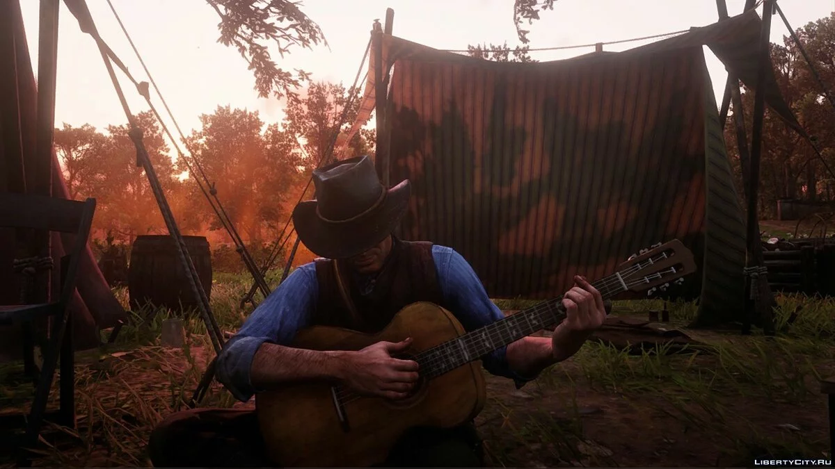 Можливість грати на гітарі / Red Dead Redemption 2