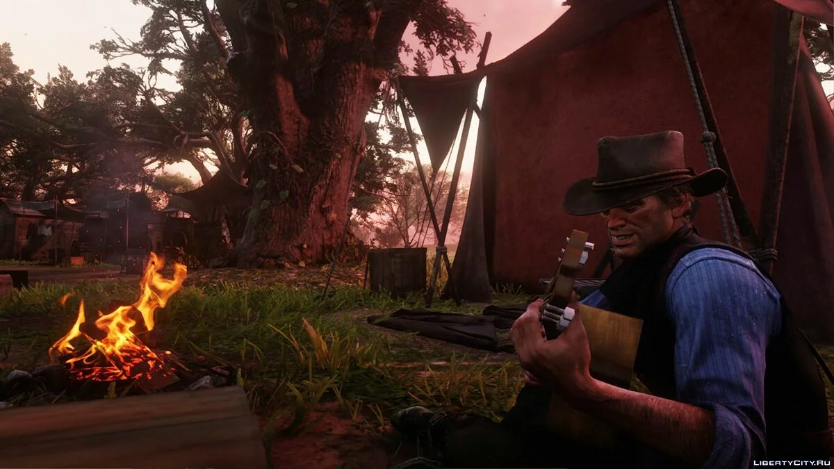Можливість грати на гітарі / Red Dead Redemption 2