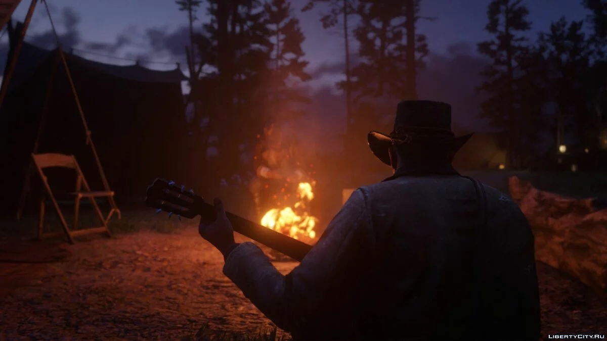 Можливість грати на гітарі / Red Dead Redemption 2