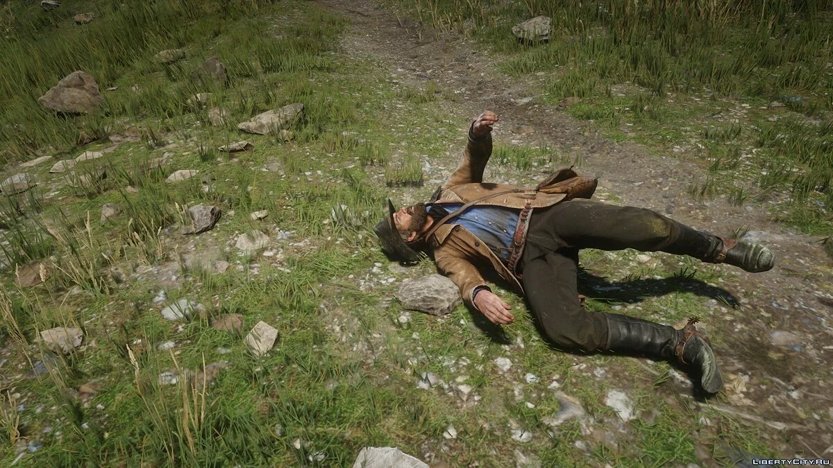 Cámara lenta al caer / Red Dead Redemption 2