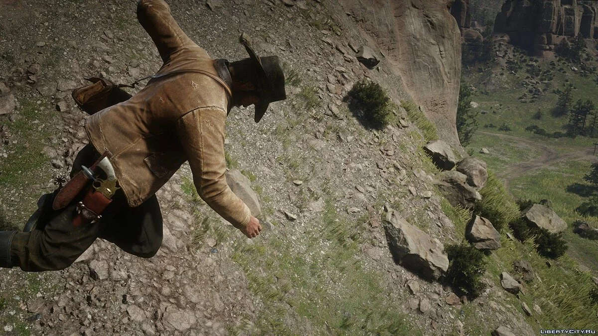 Cámara lenta al caer / Red Dead Redemption 2