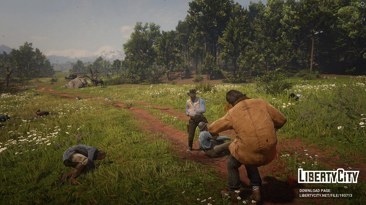 Semua Tembakan Menyebabkan Pendarahan [2.0.0] / Red Dead Redemption 2