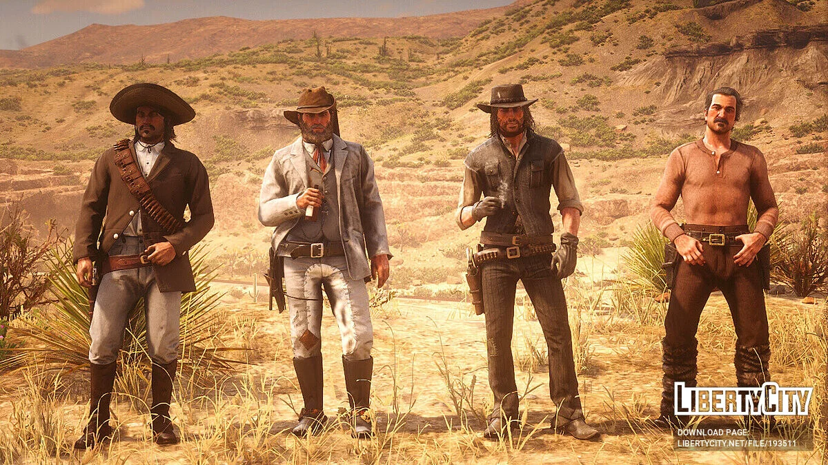Ambient Gang - RDR Gang Addon Final / Red Dead Redemption 2