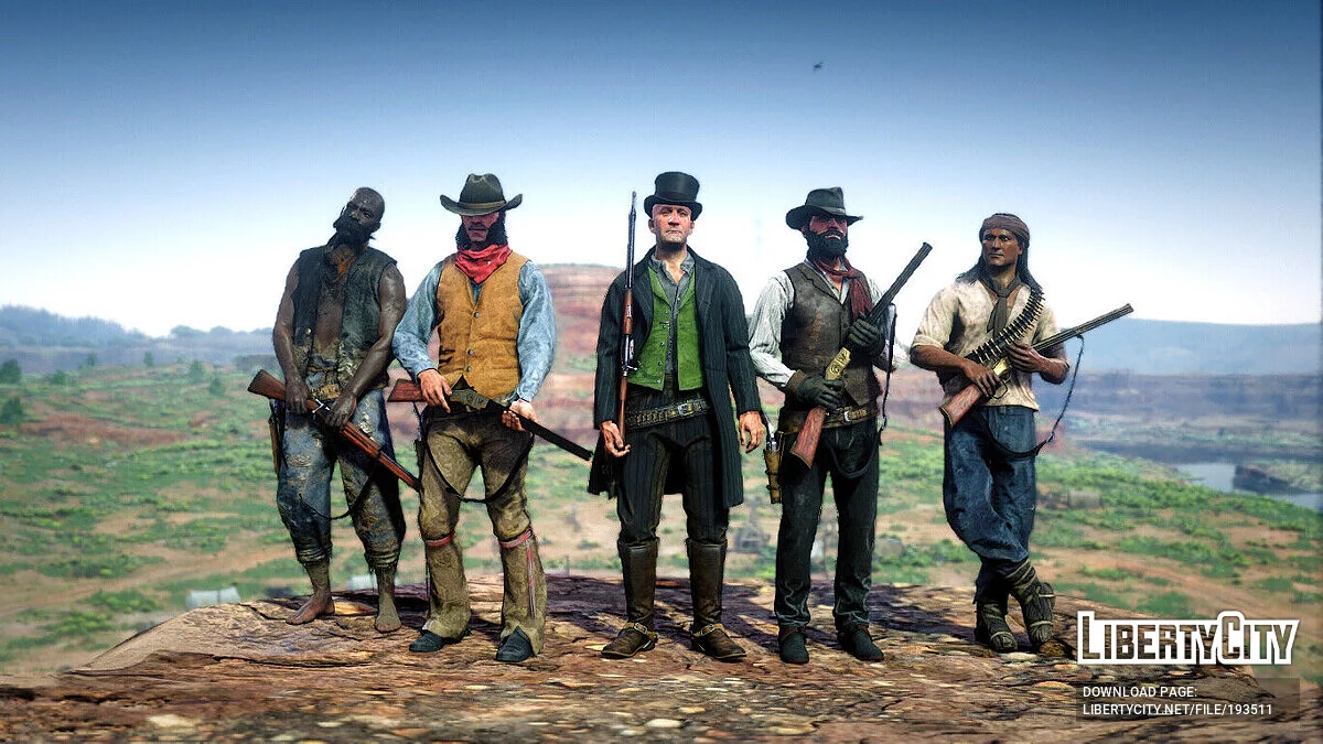 Ambient Gang - RDR Gang Addon Final / Red Dead Redemption 2